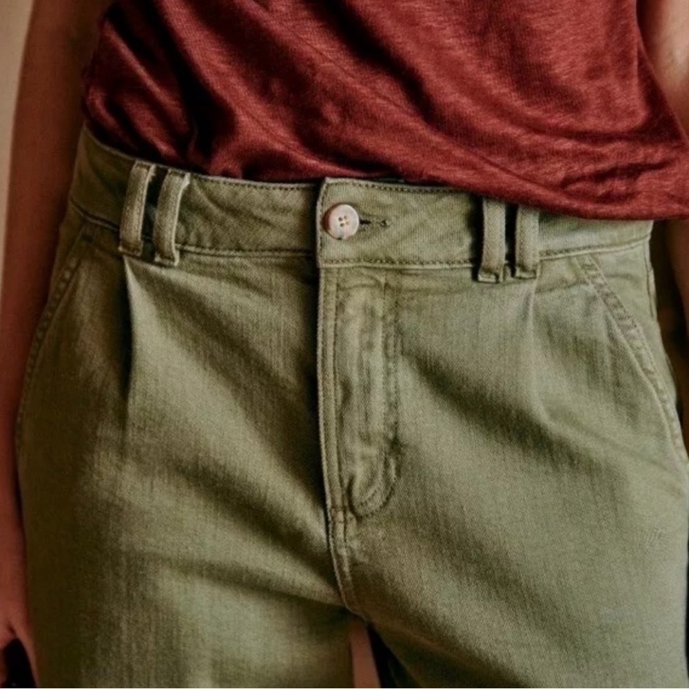 Sezane Denim Pants - Picture 2 of 4